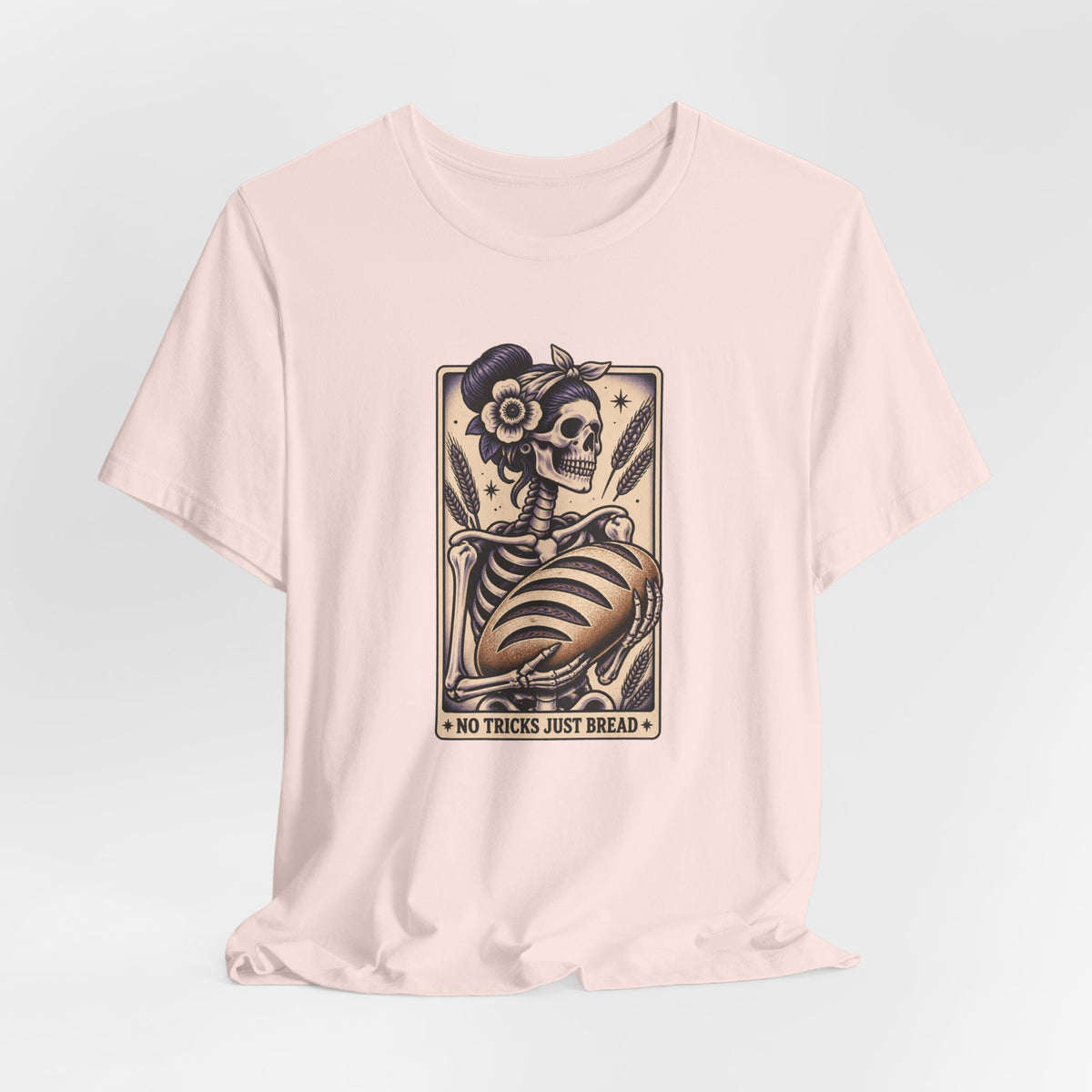 No Tricks Just Bread Skeleton T-Shirt