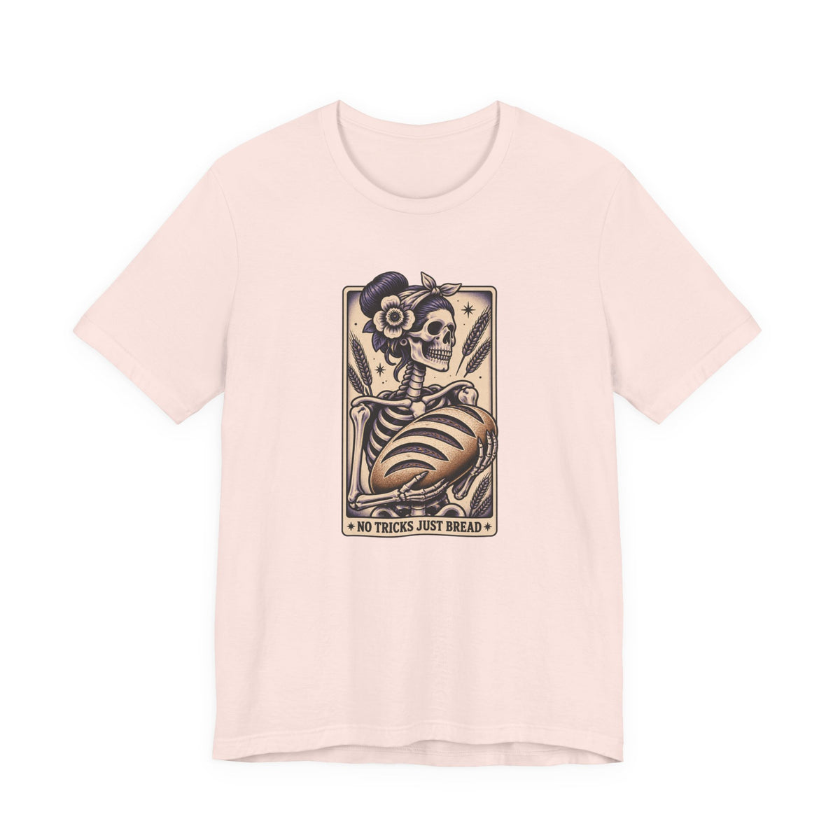 No Tricks Just Bread Skeleton T-Shirt