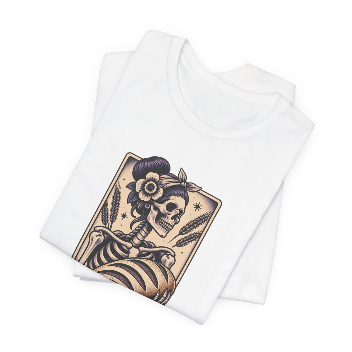 No Tricks Just Bread Skeleton T-Shirt