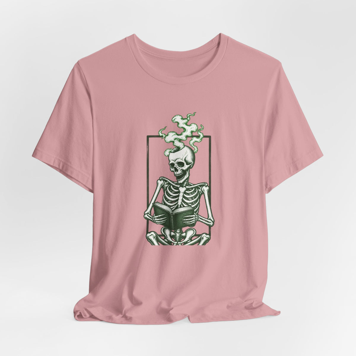 Reading Skeleton - Spooky Season T-Shirt