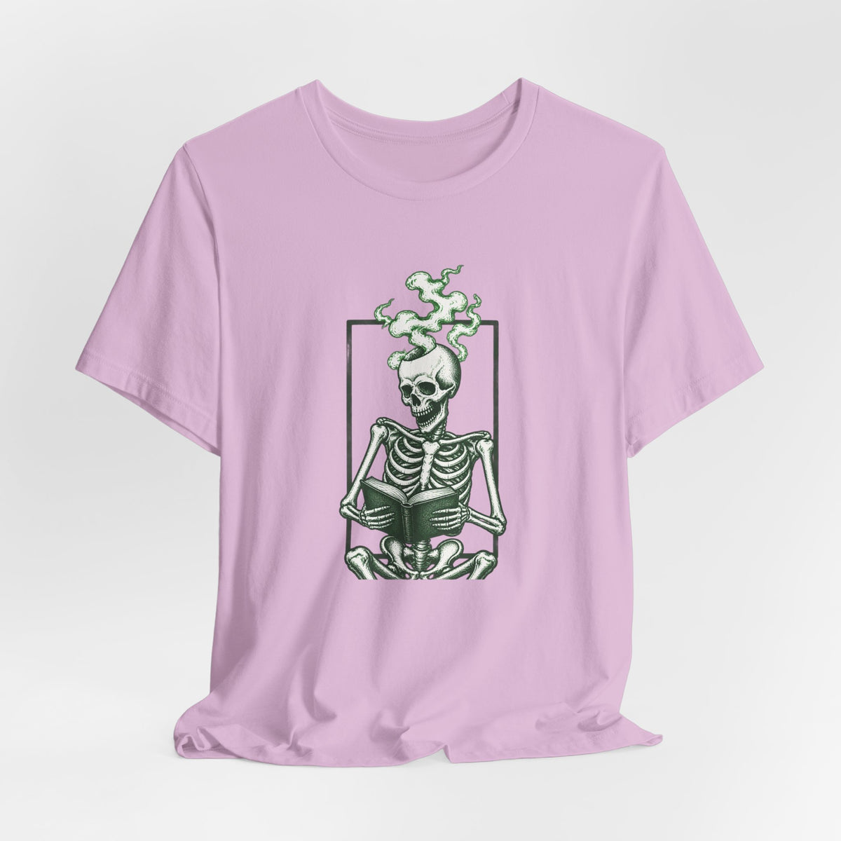 Reading Skeleton - Spooky Season T-Shirt