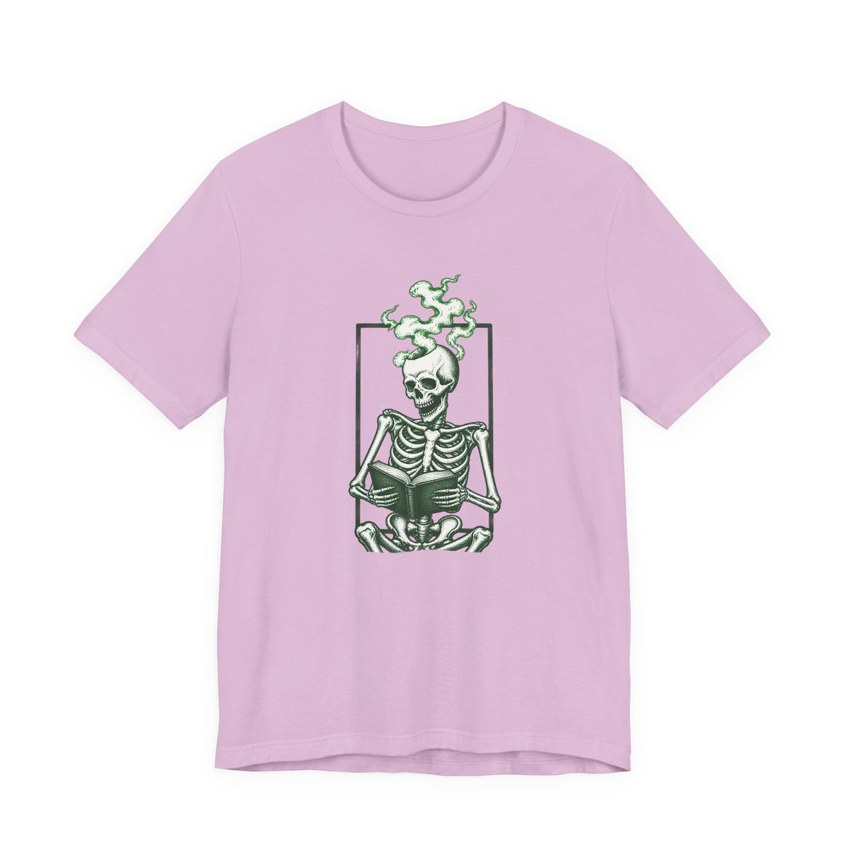 Reading Skeleton - Spooky Season T-Shirt