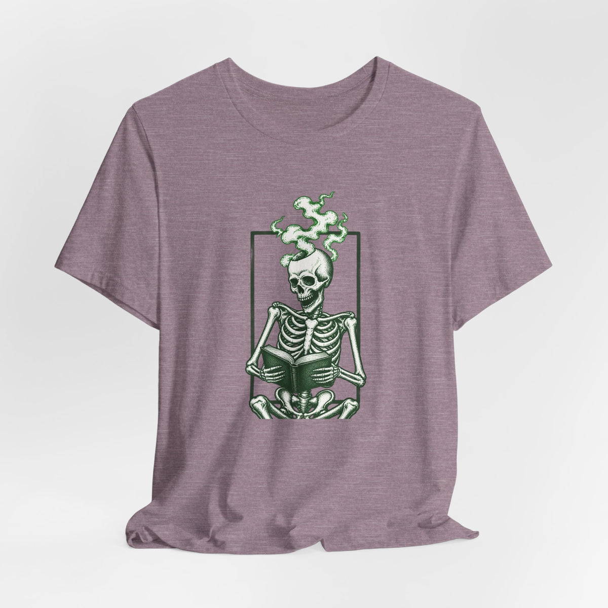 Reading Skeleton - Spooky Season T-Shirt