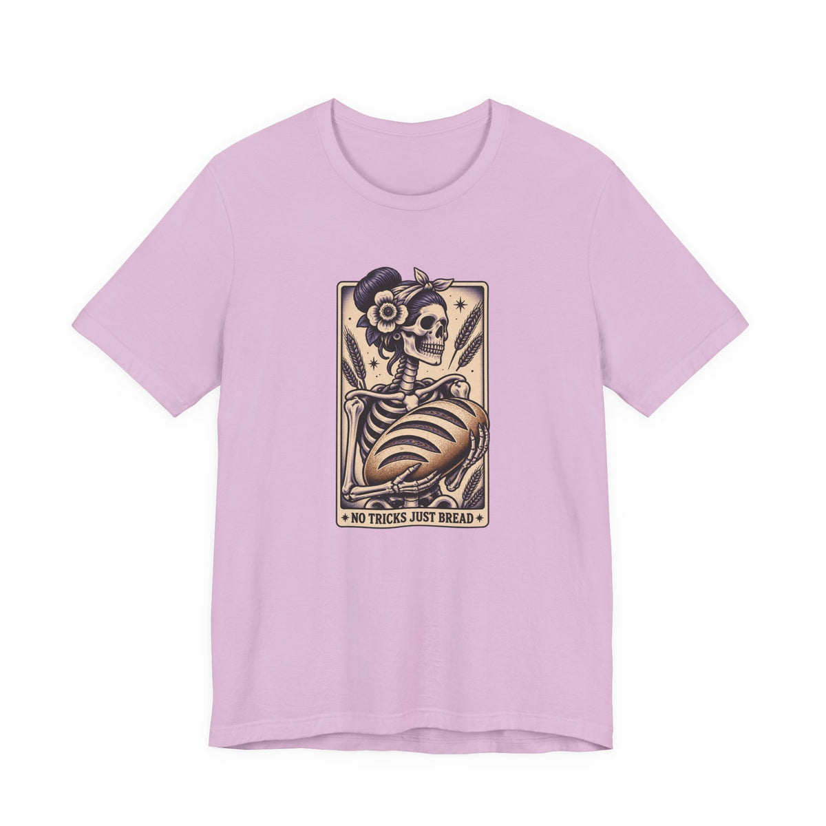 No Tricks Just Bread Skeleton T-Shirt