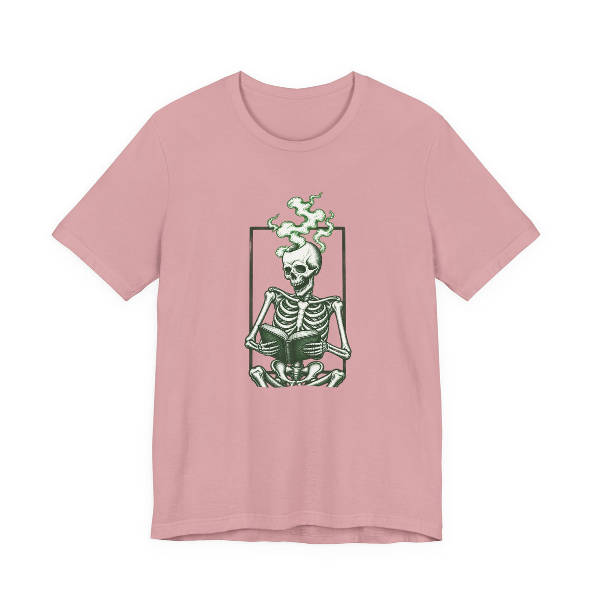 Reading Skeleton - Spooky Season T-Shirt