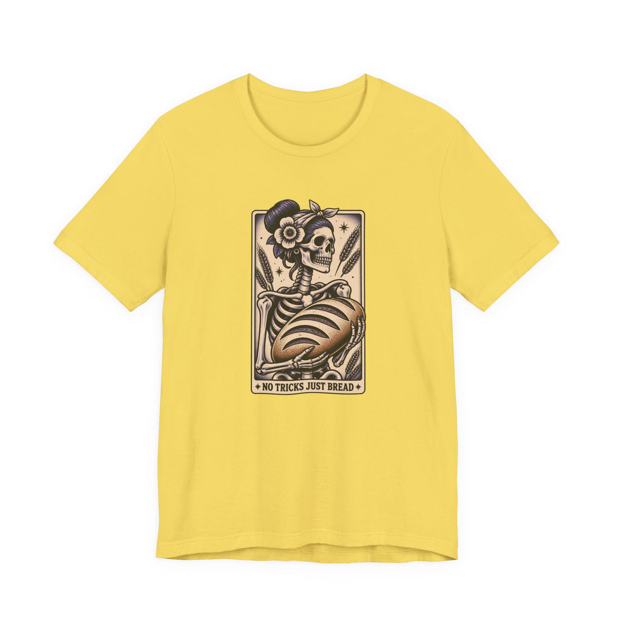 No Tricks Just Bread Skeleton T-Shirt