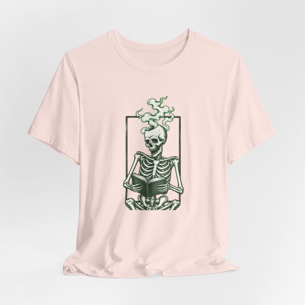 Reading Skeleton - Spooky Season T-Shirt