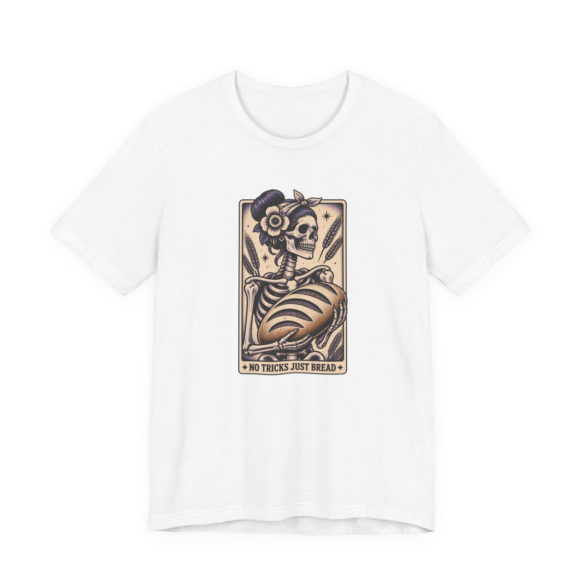 No Tricks Just Bread Skeleton T-Shirt