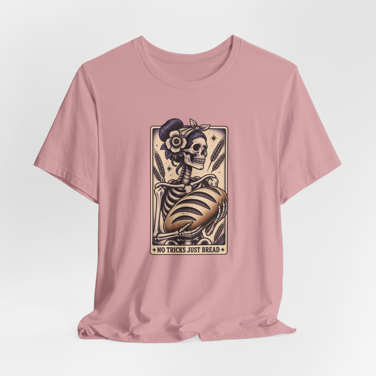 No Tricks Just Bread Skeleton T-Shirt