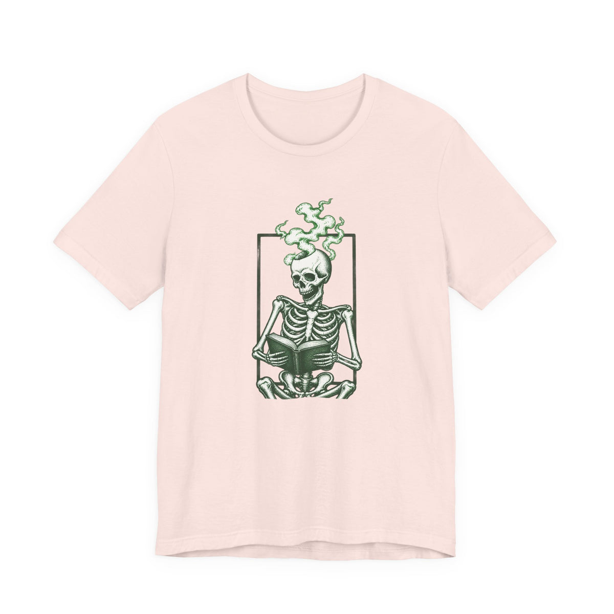 Reading Skeleton - Spooky Season T-Shirt