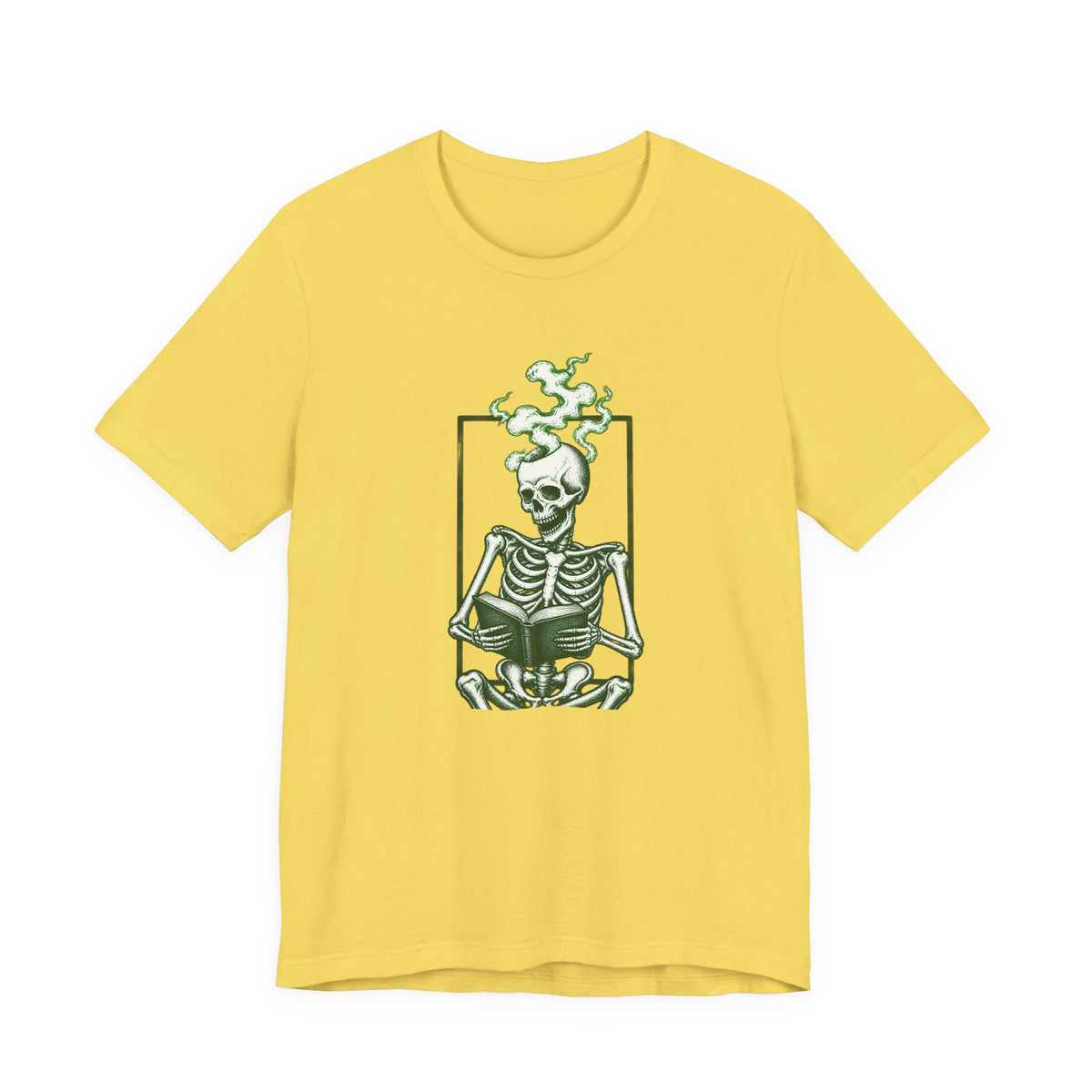 Reading Skeleton - Spooky Season T-Shirt