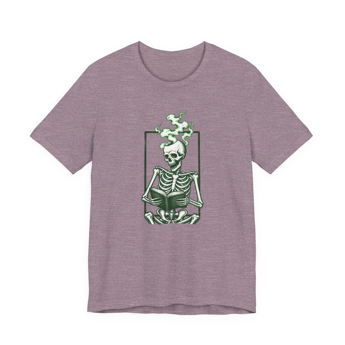 Reading Skeleton - Spooky Season T-Shirt