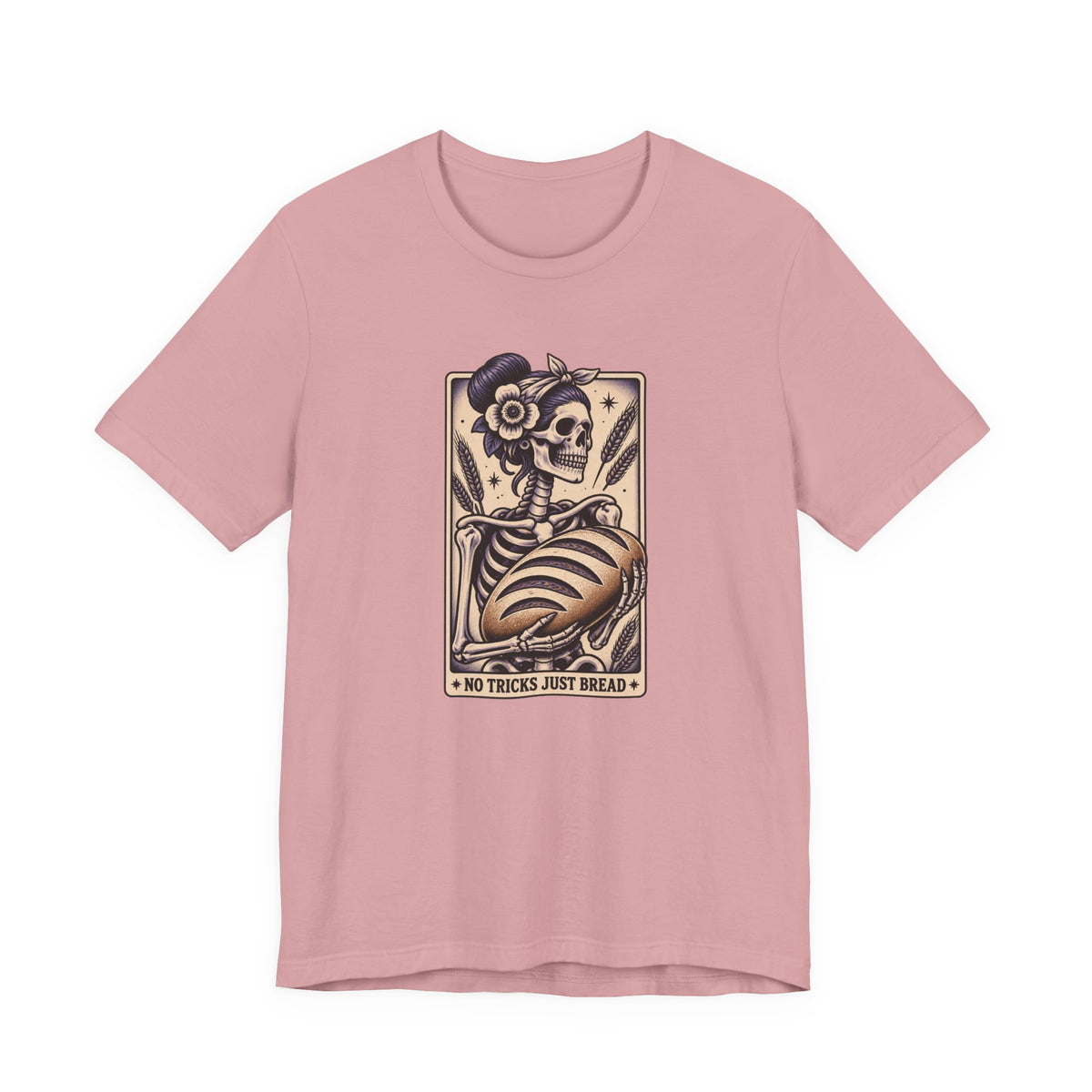 No Tricks Just Bread Skeleton T-Shirt
